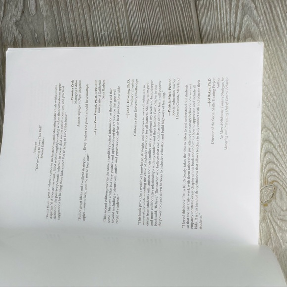 Paula Kluth You're Going to Love This Kid Teaching Students w Autism 2nd edition - Picture 8 of 9